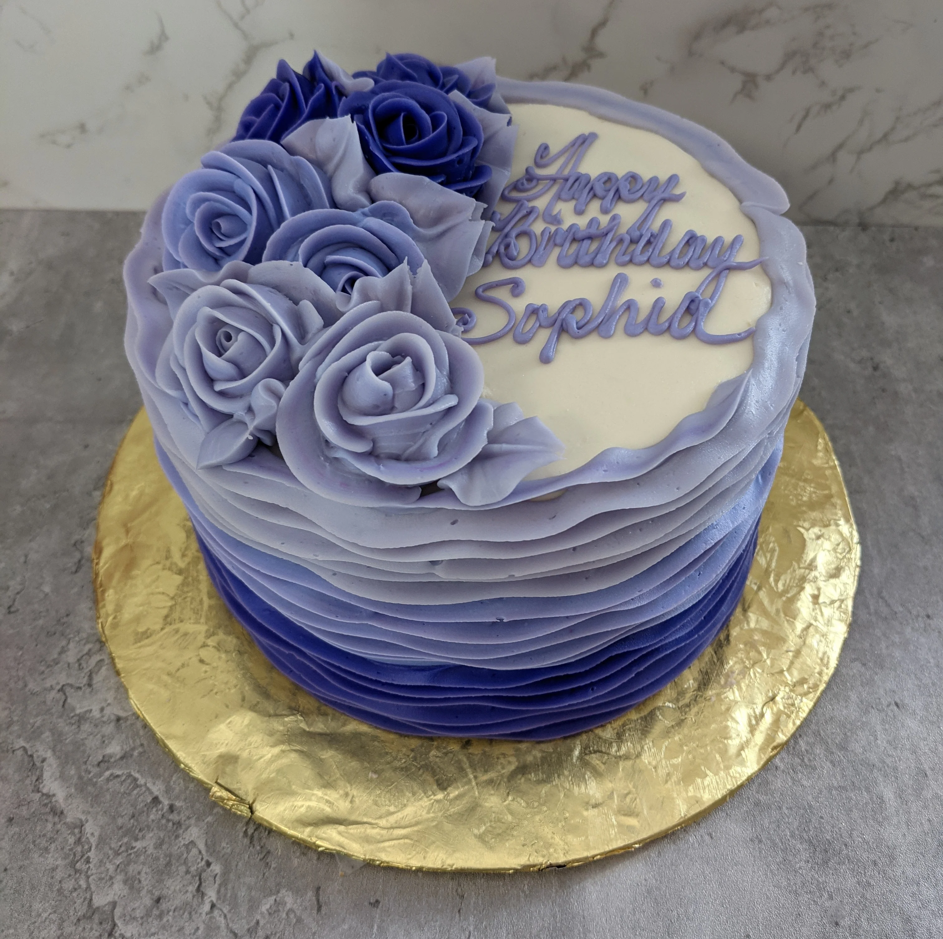 Purple Ombre Ruffles - Image 3