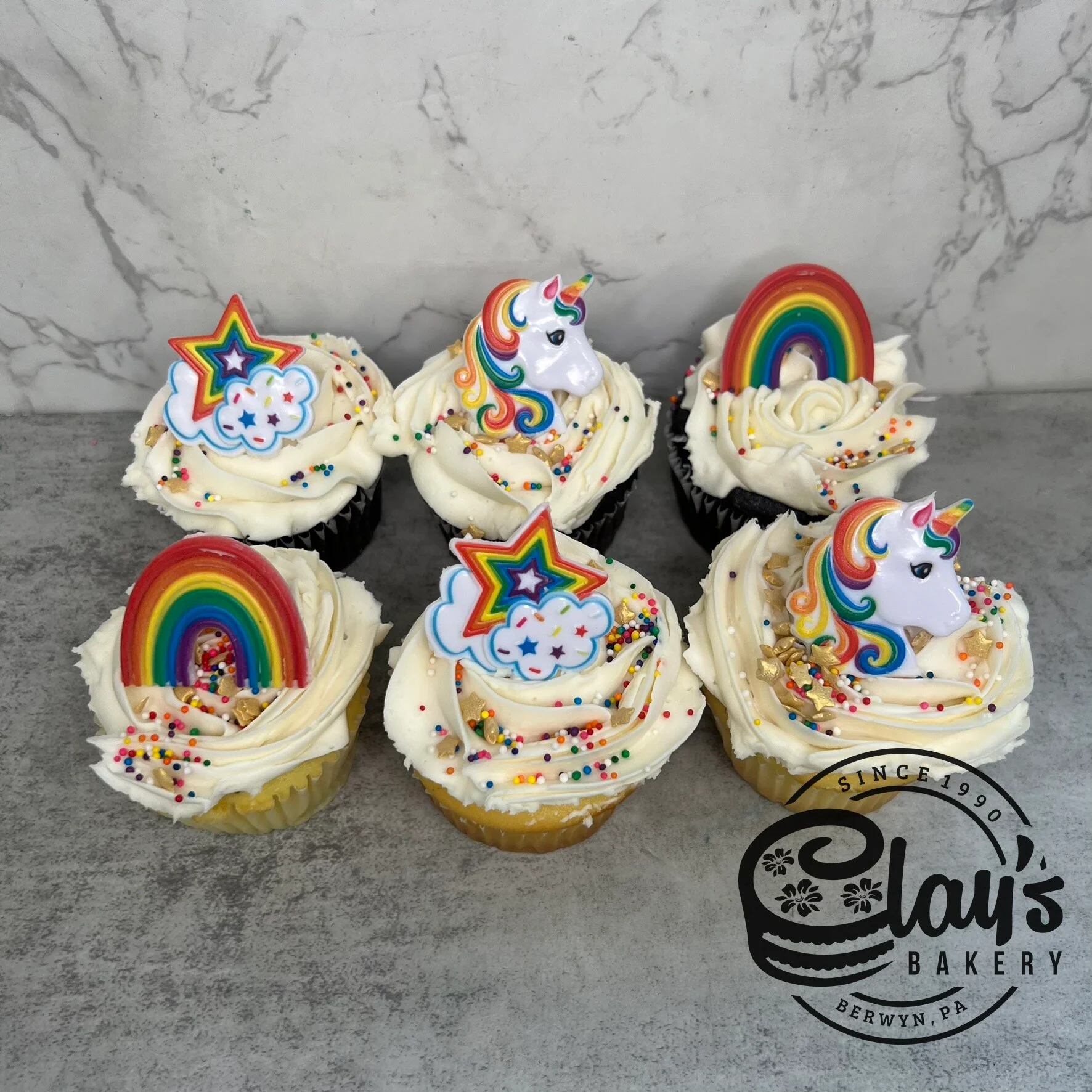 Rainbow and Unicorn Ring Cupcakes - Image 2