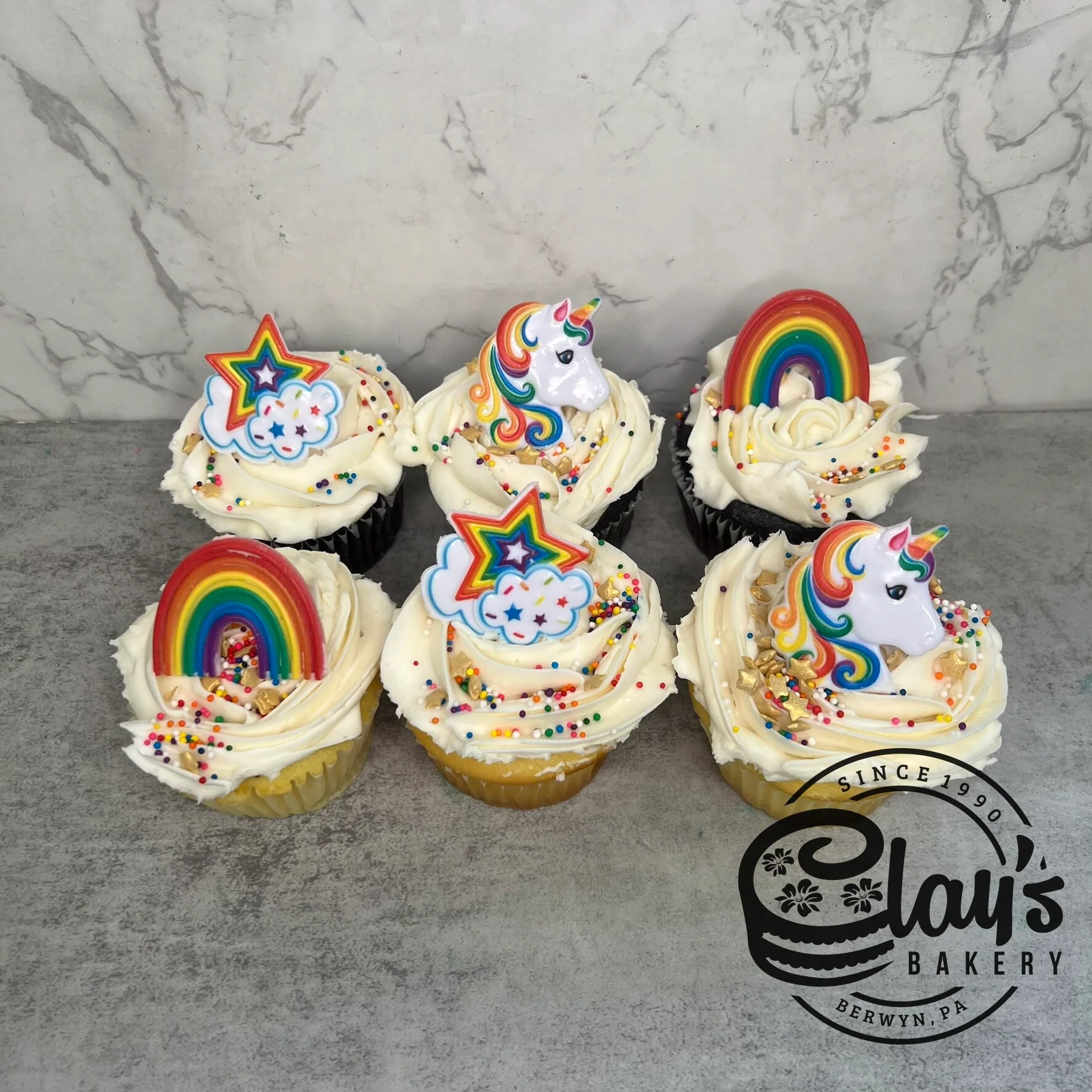 Rainbow and Unicorn Ring Cupcakes - Image 3
