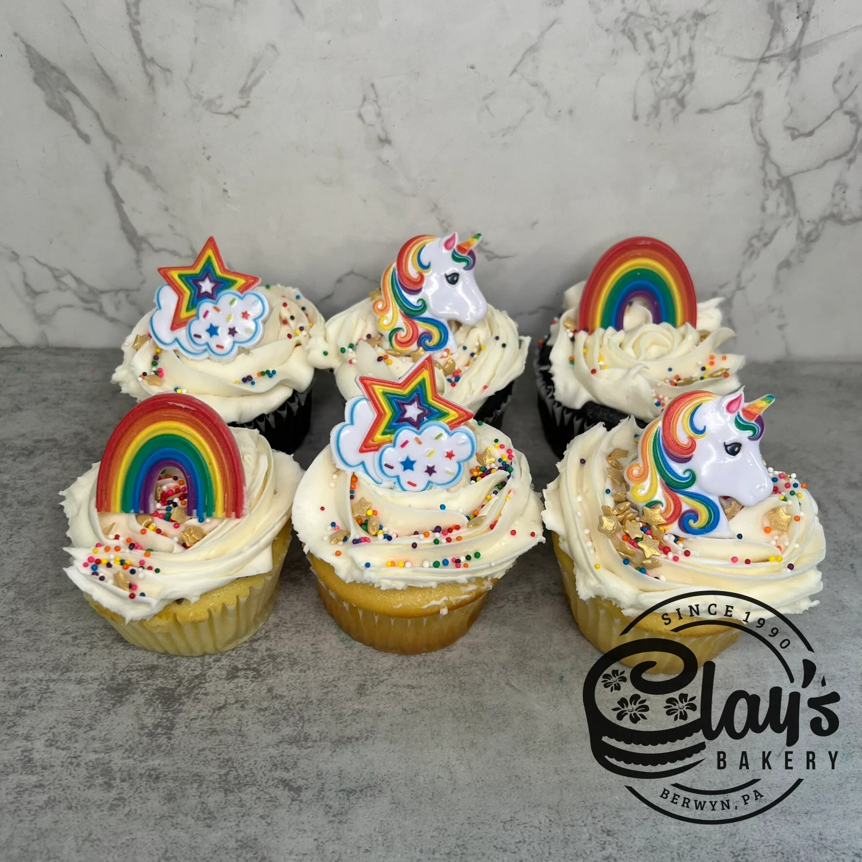 Rainbow and Unicorn Ring Cupcakes - Image 4