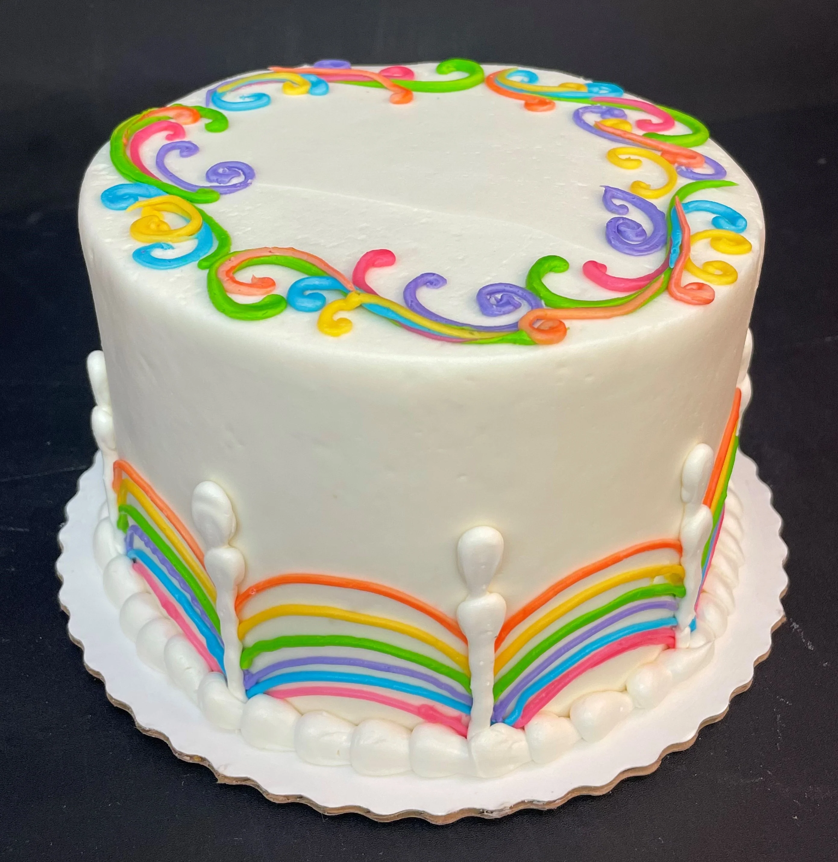Rainbow Trimmed