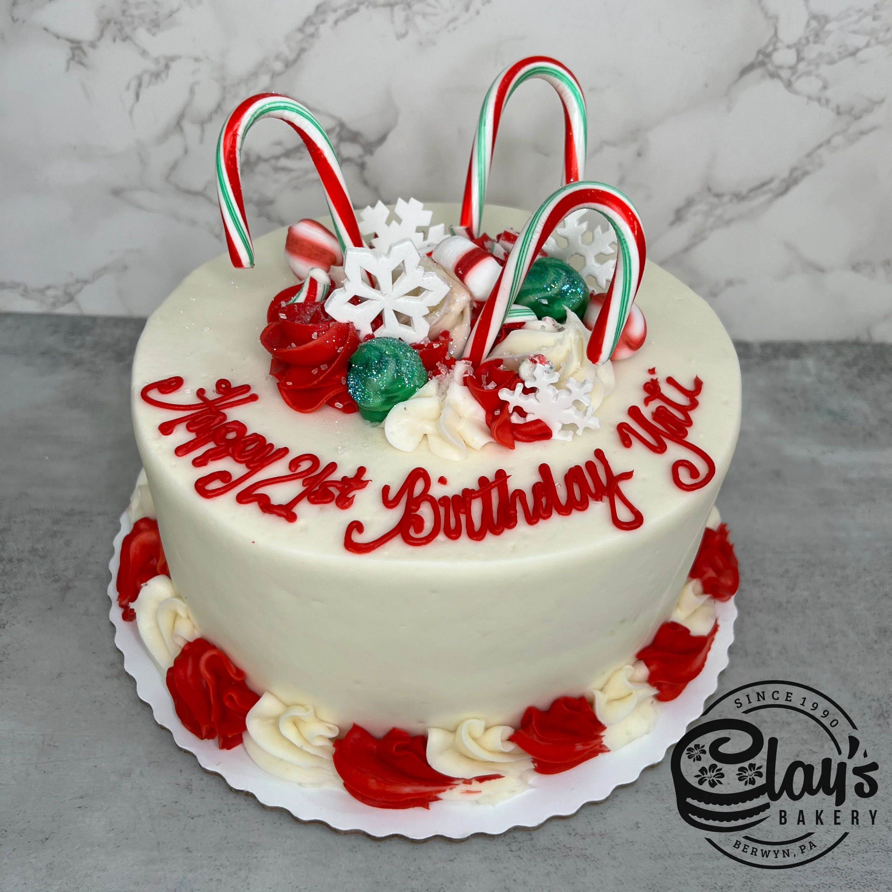 Candy Cane Centered