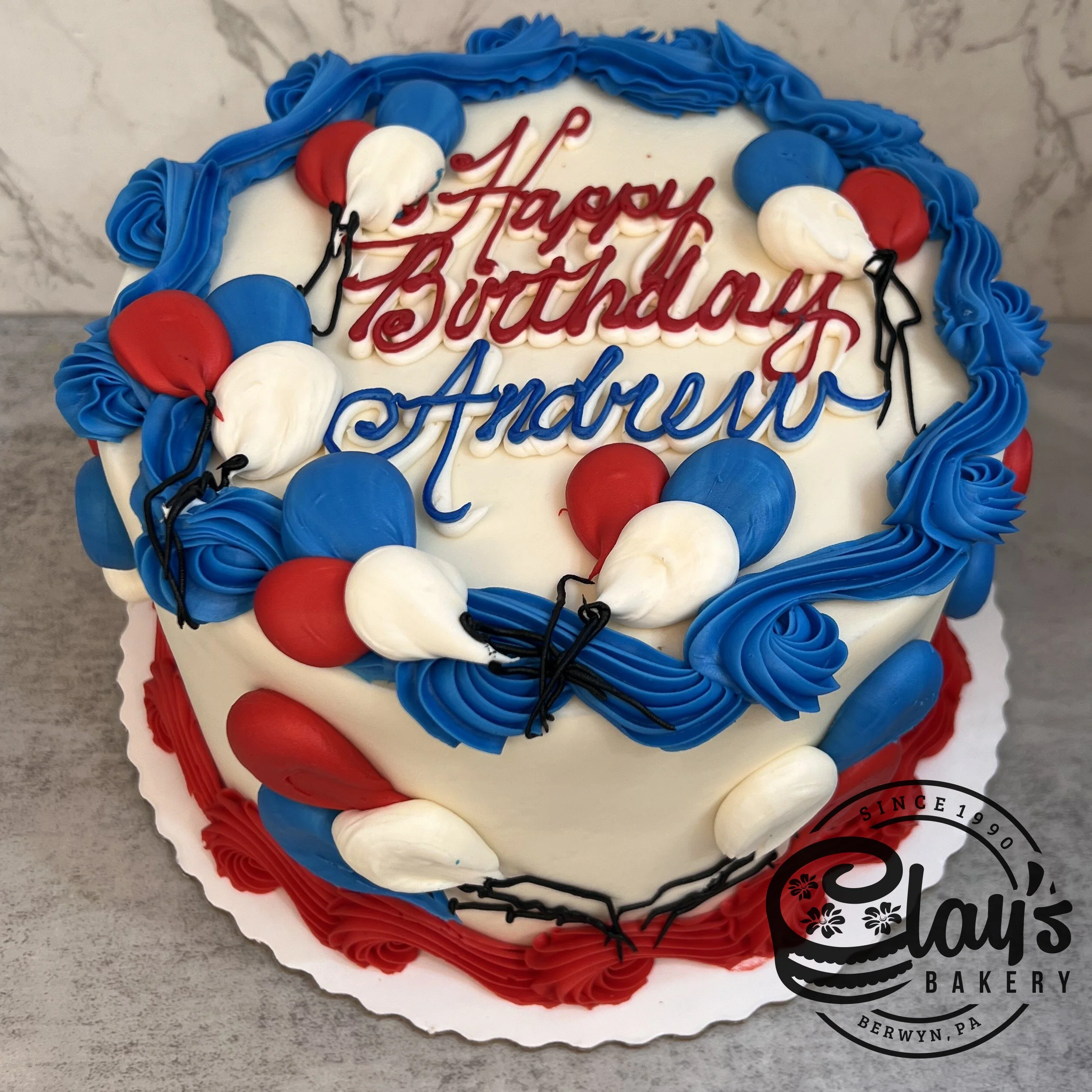 Red, White, And Blue Balloons