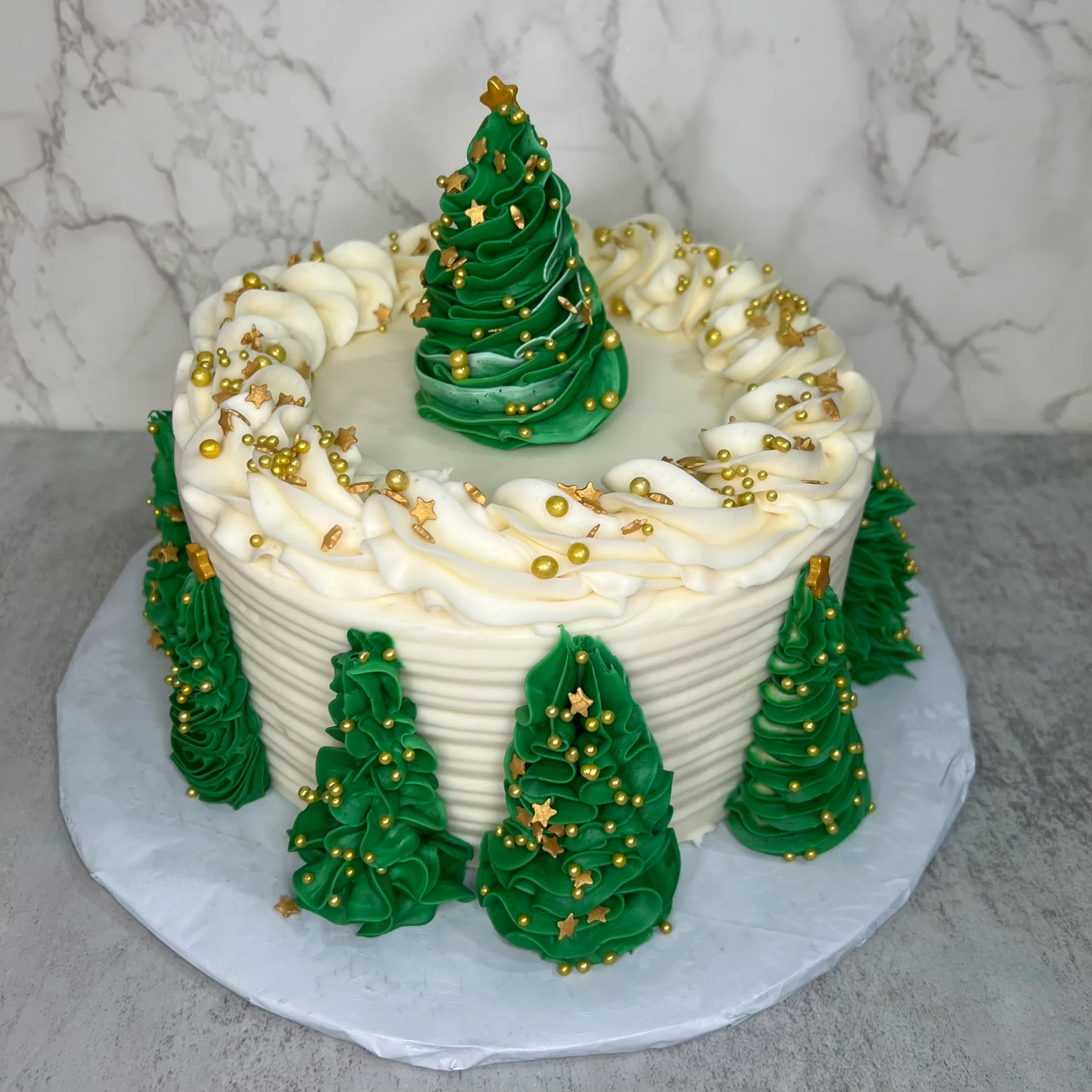 Rockin' Around The Golden Christmas Trees
