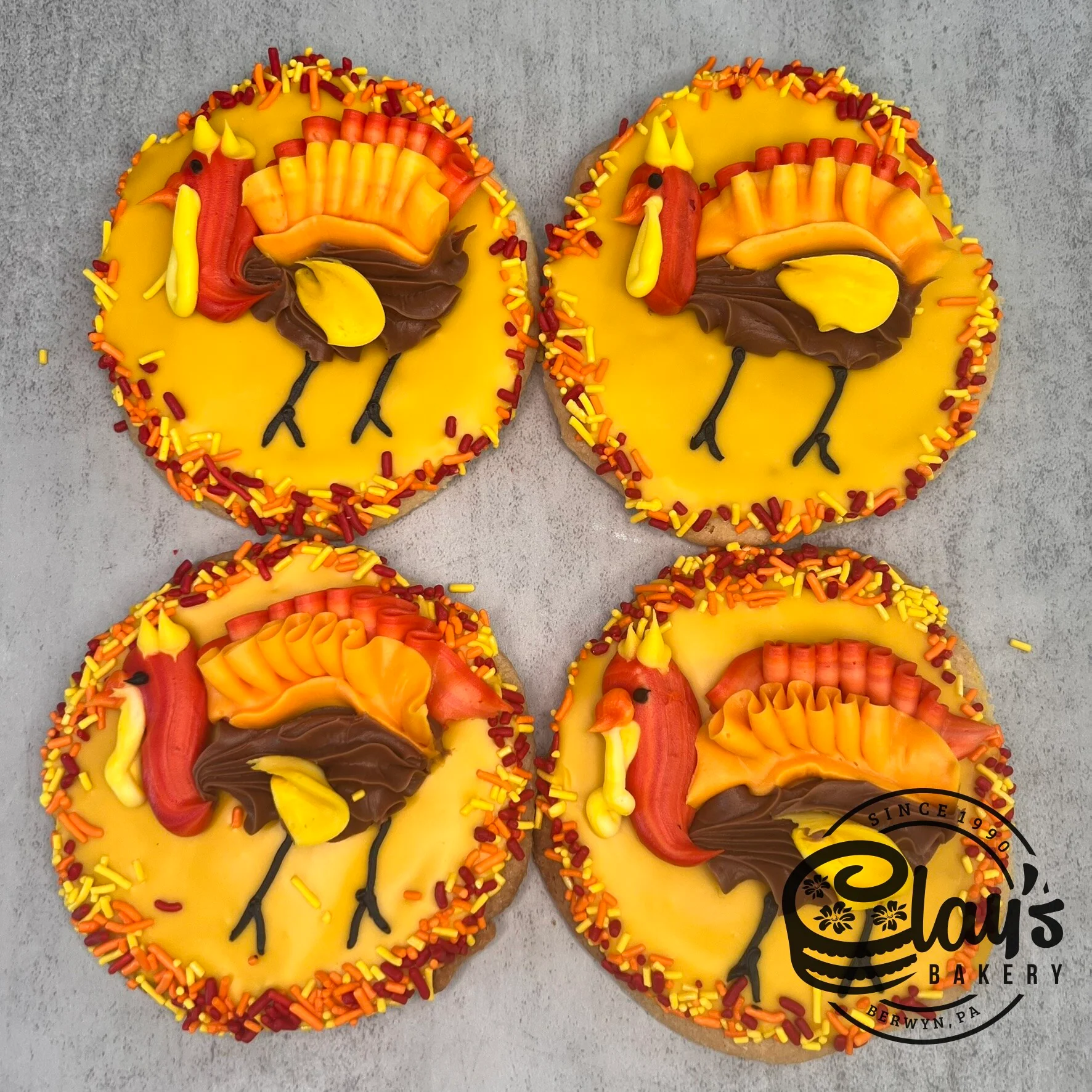 Round Turkey Cookies - Image 3