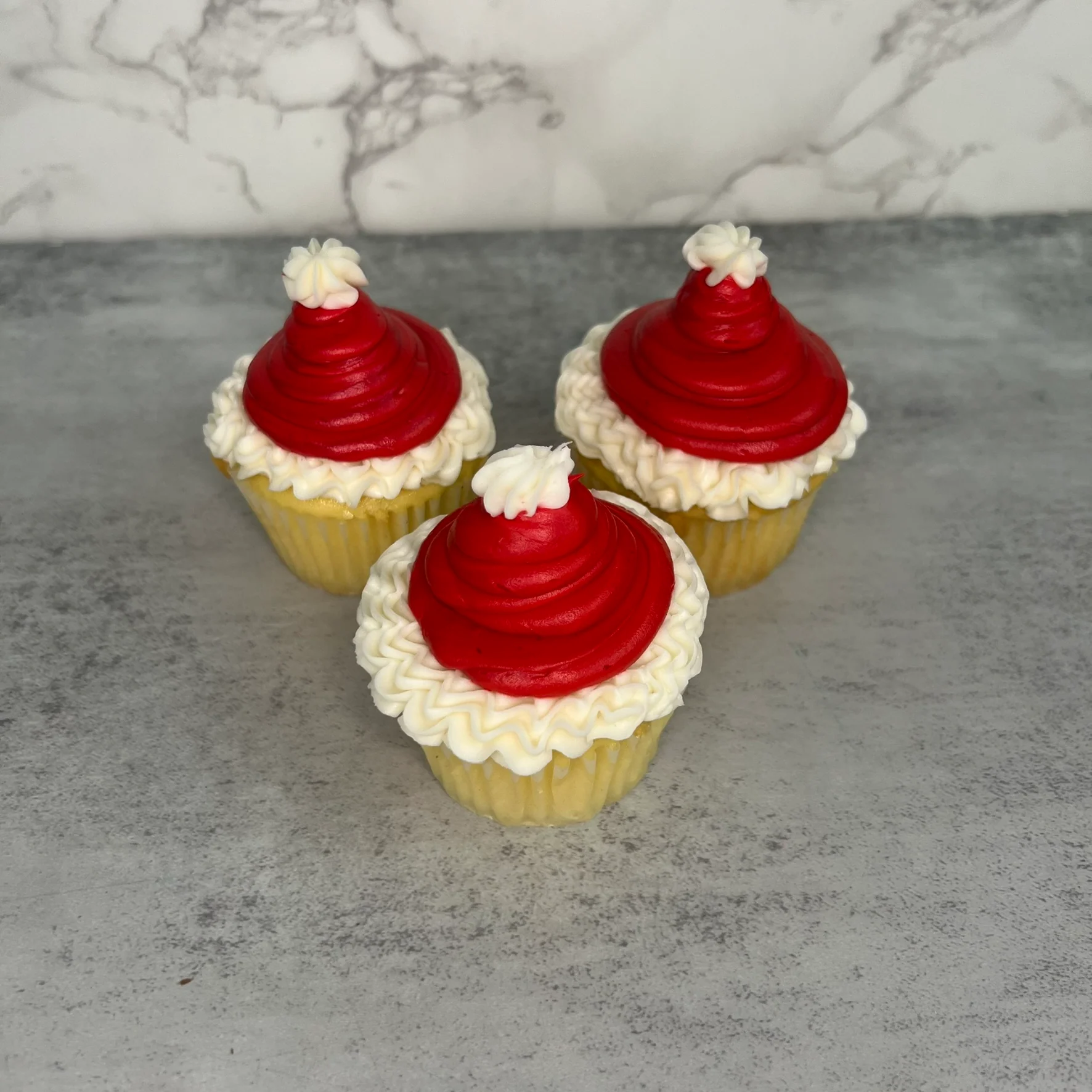 Santa Hat Cupcakes - Image 2