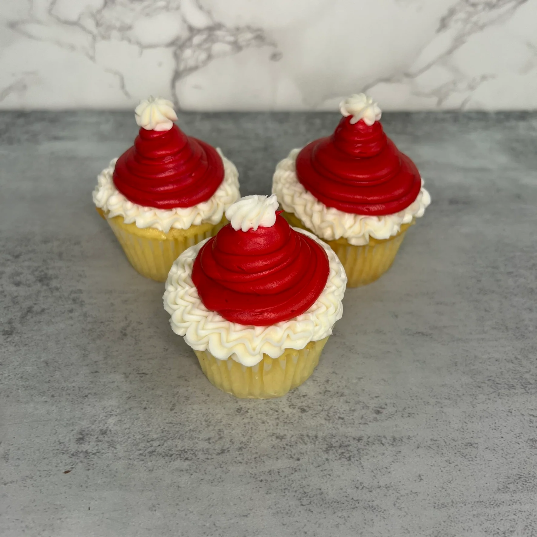 Santa Hat Cupcakes - Image 3