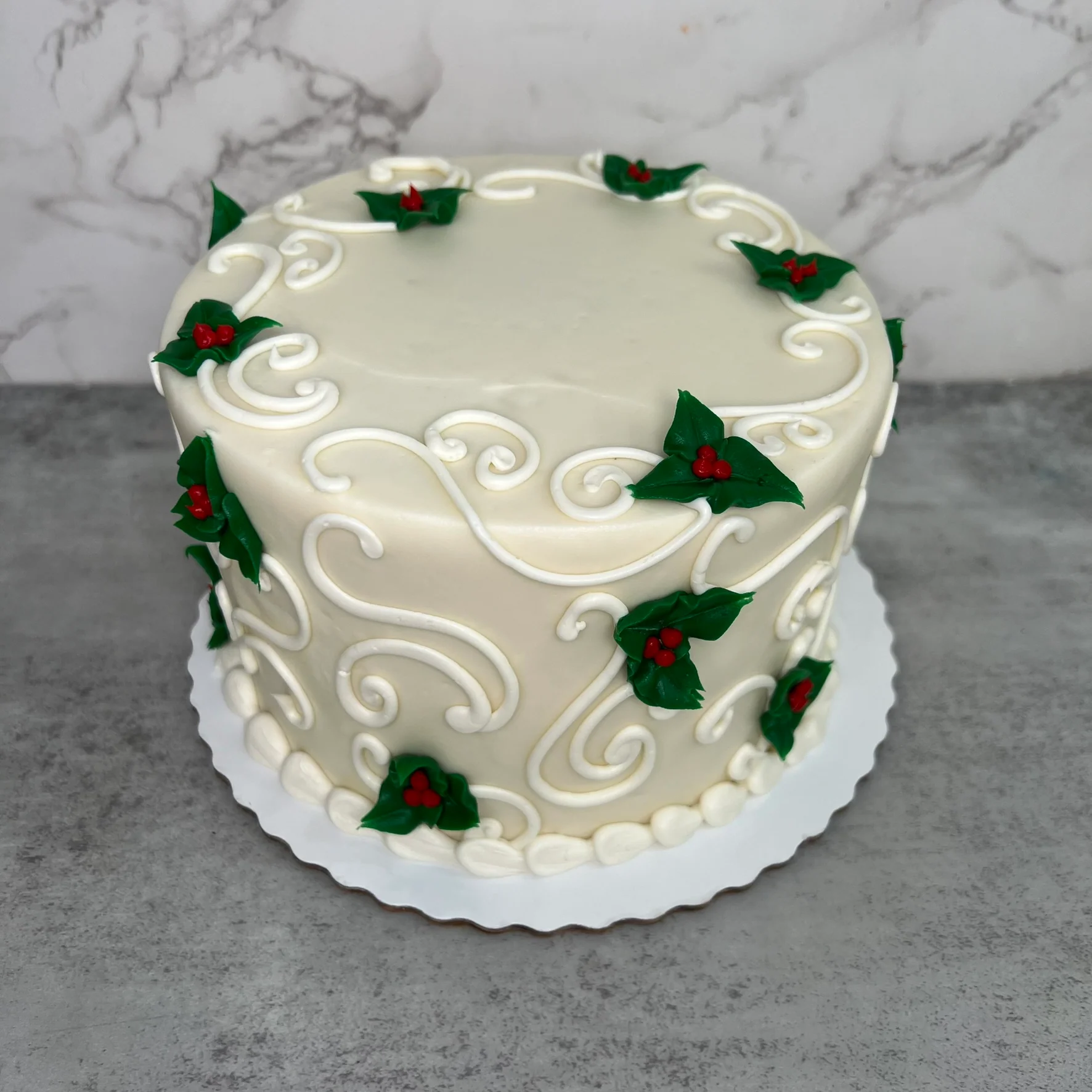 Simple Holly with Swirls - Image 2