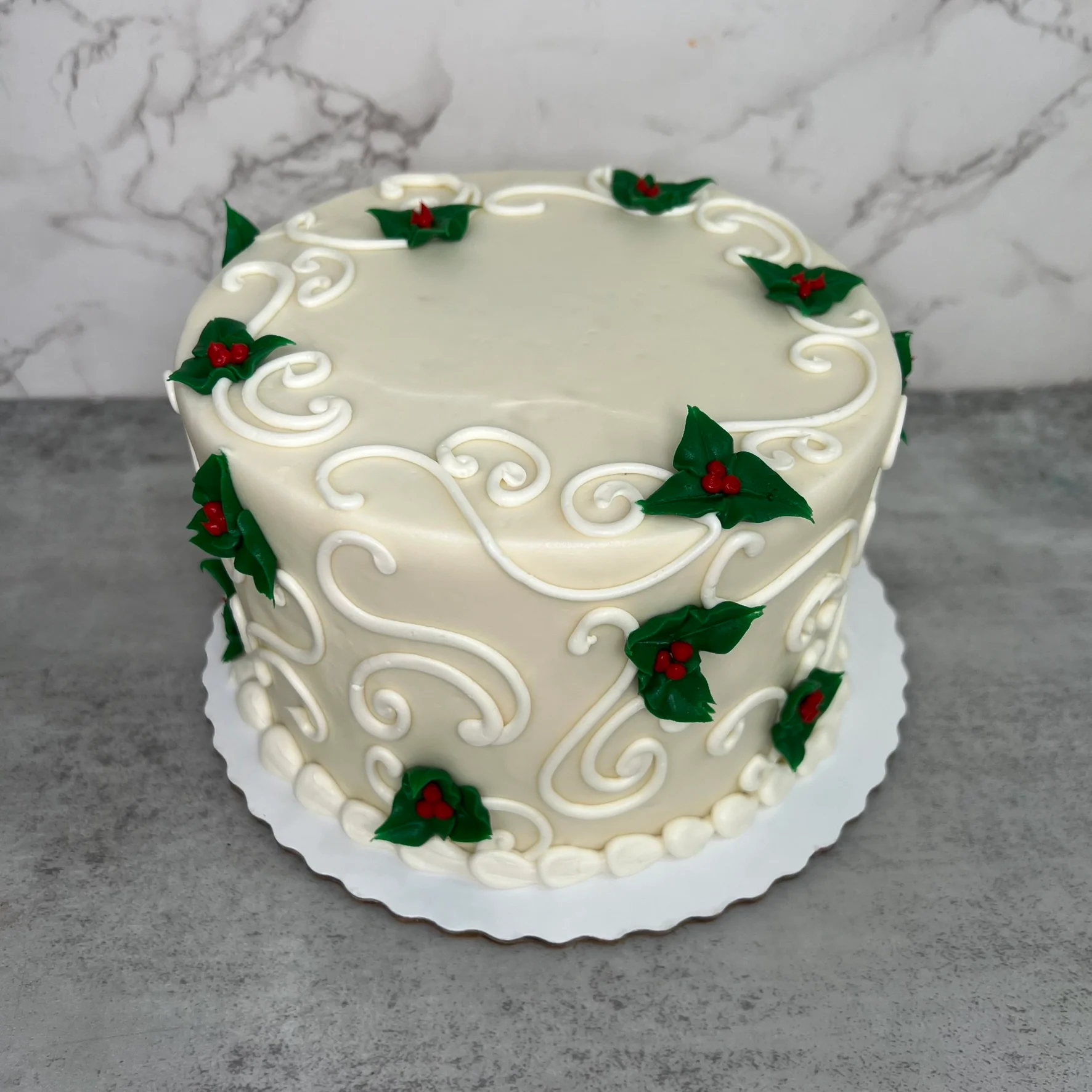 Simple Holly with Swirls - Image 3