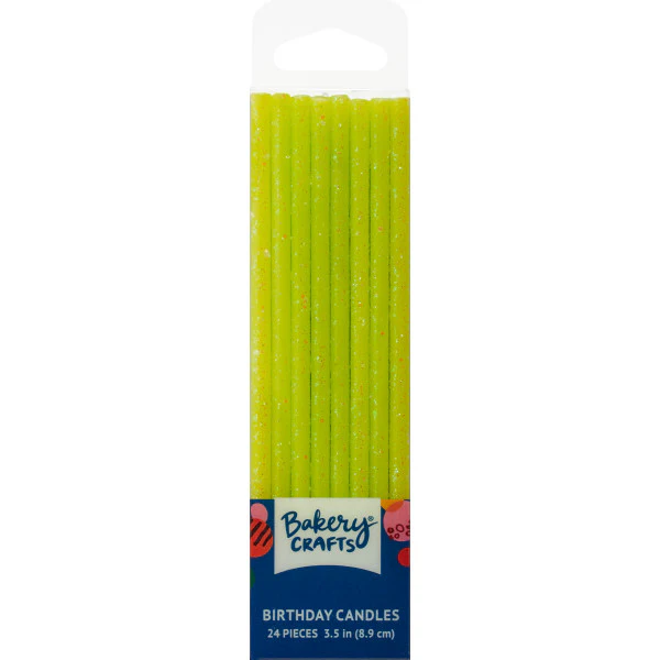 Slim Glitter Candles - Image 4