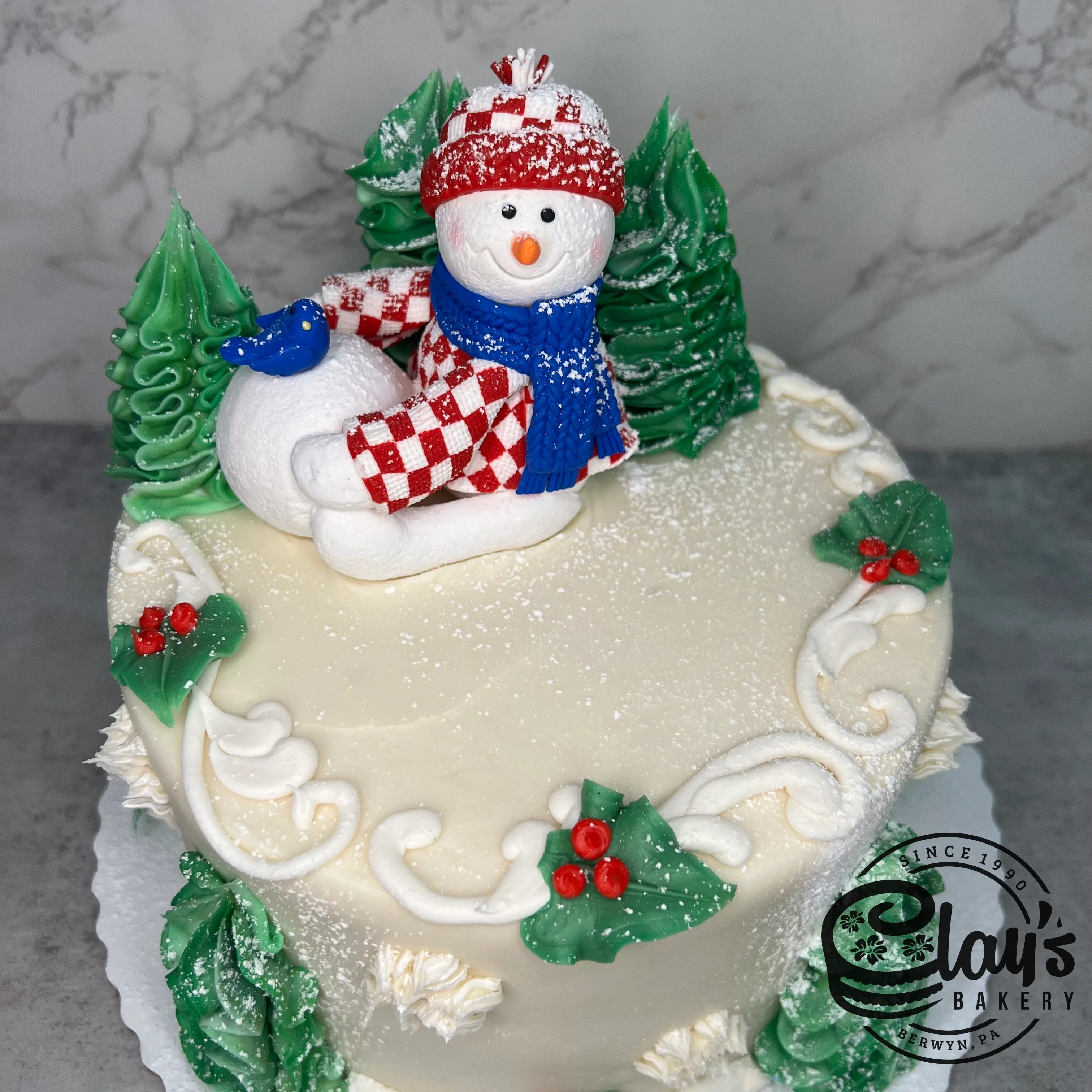 Snowman Figure in the Woods - Image 3