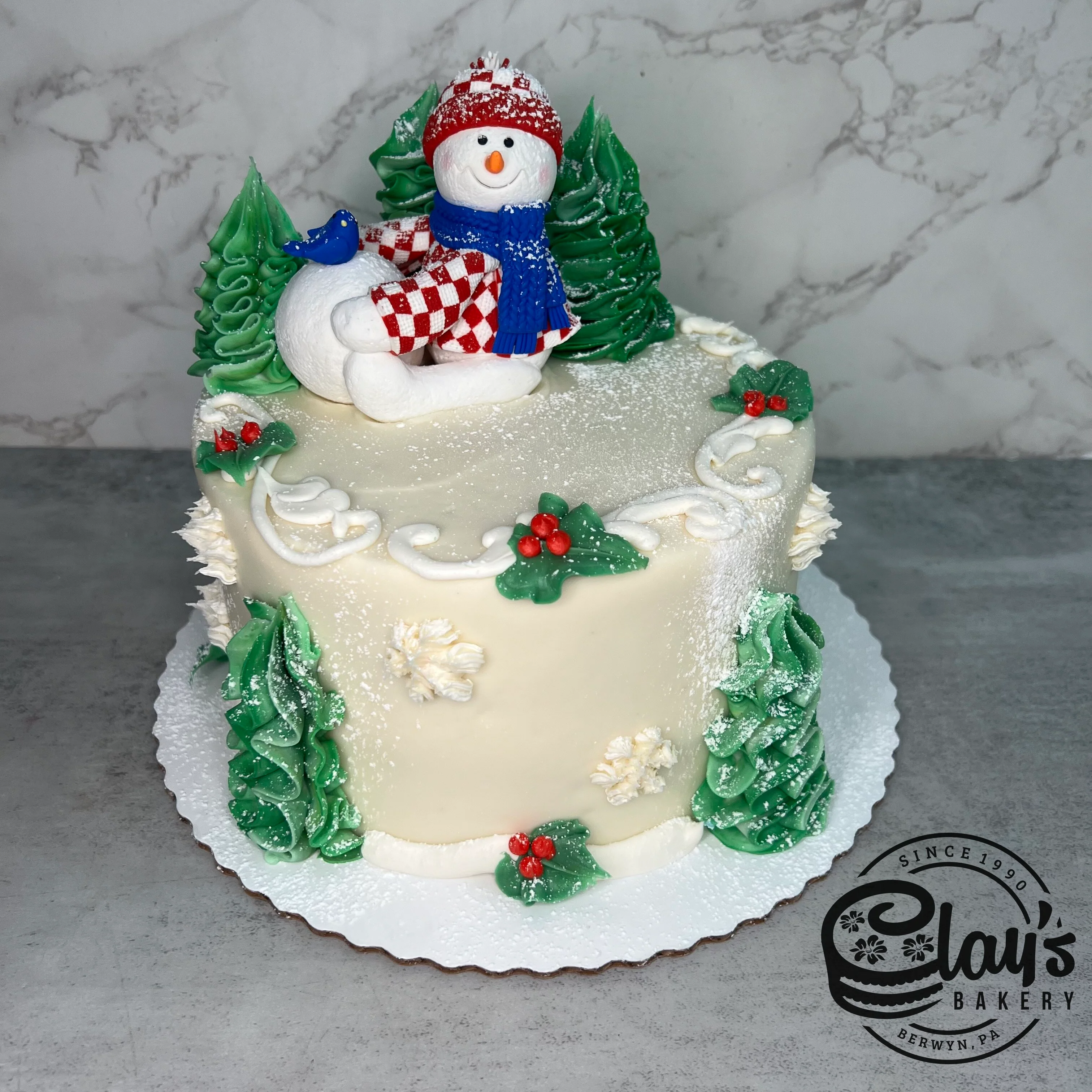 Snowman Figure in the Woods - Image 4