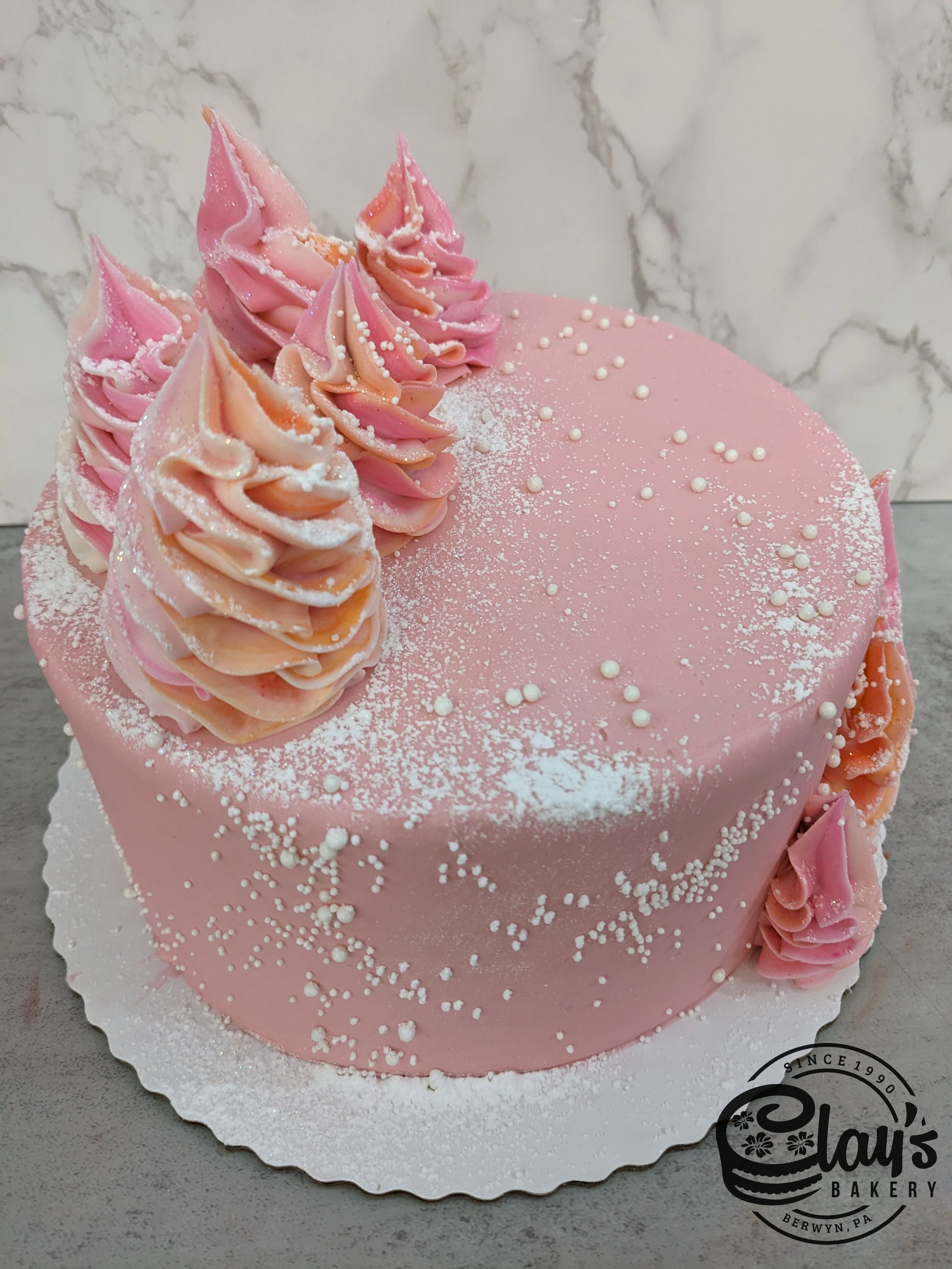 Snowy in Peach and Pink - Image 2