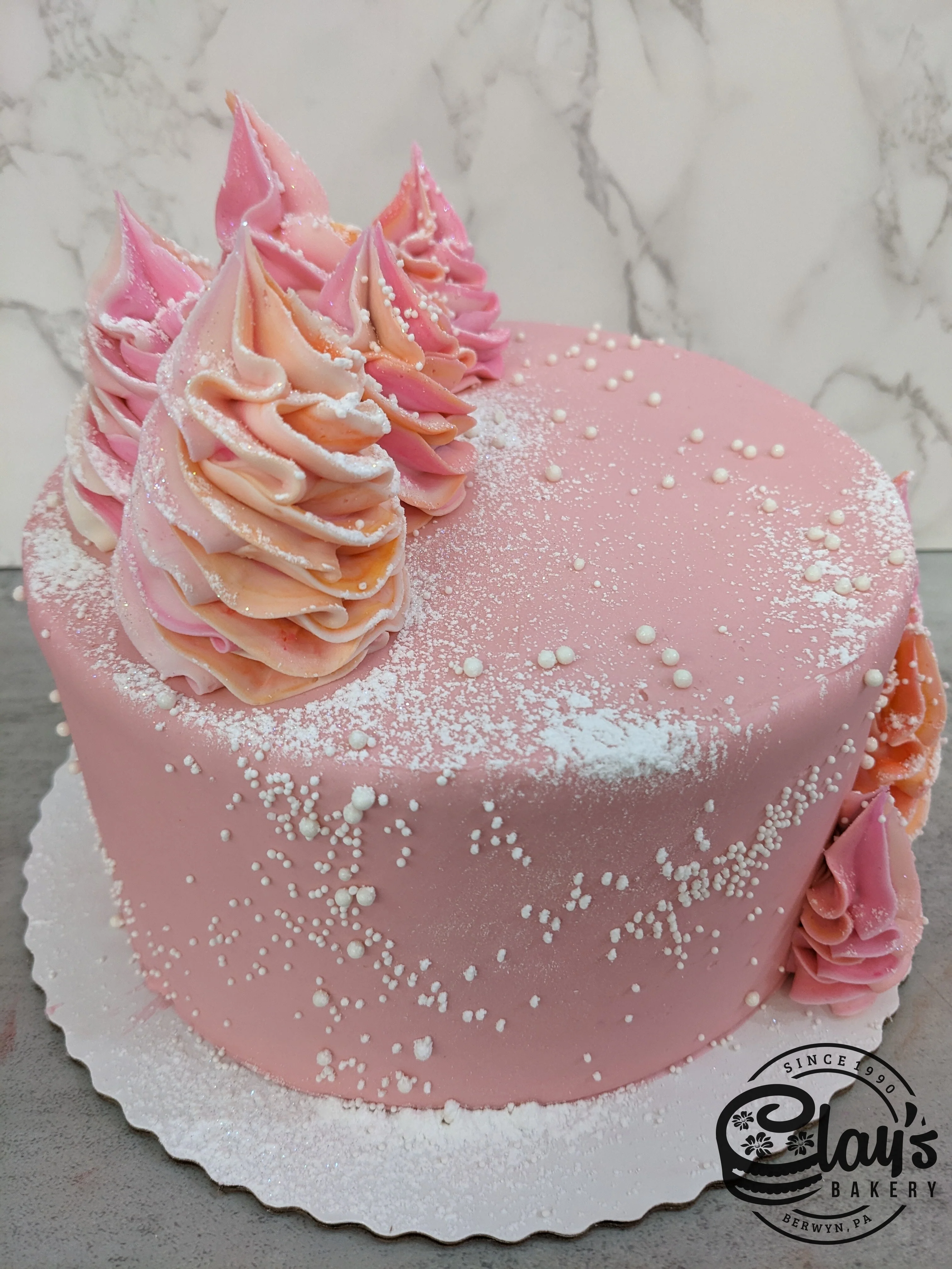Snowy in Peach and Pink - Image 3