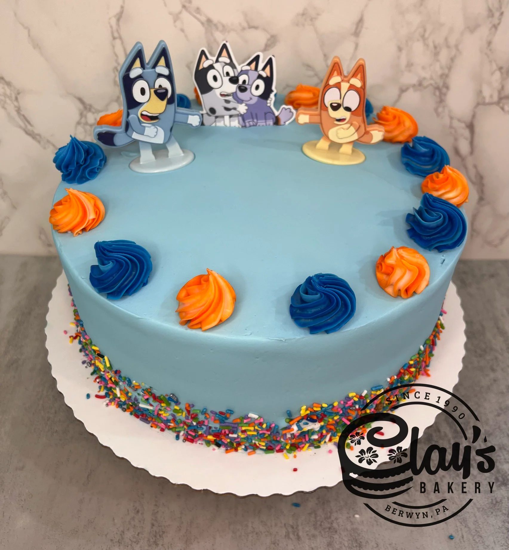 Sprinkled Bluey