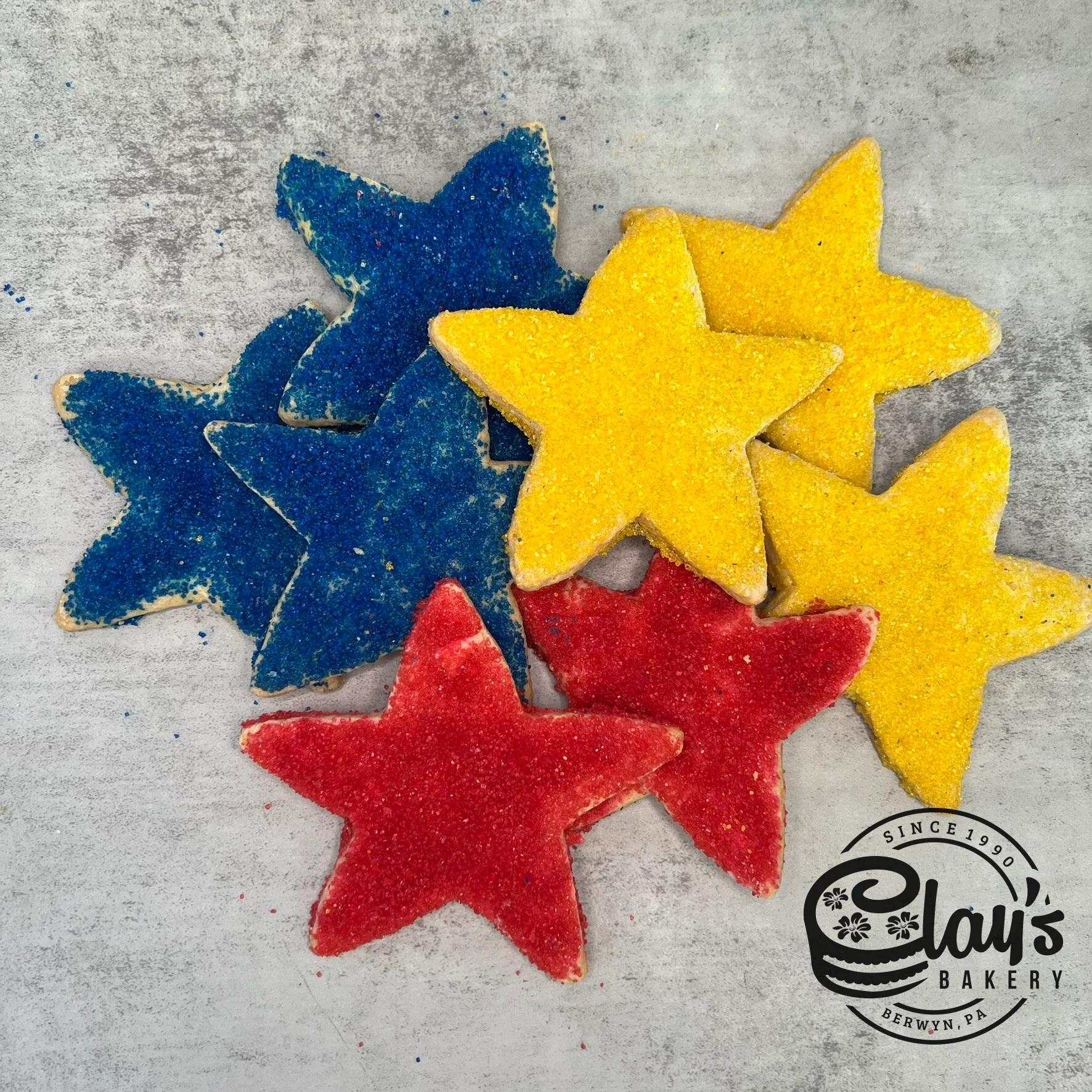 Star Sugar Cookies (5")