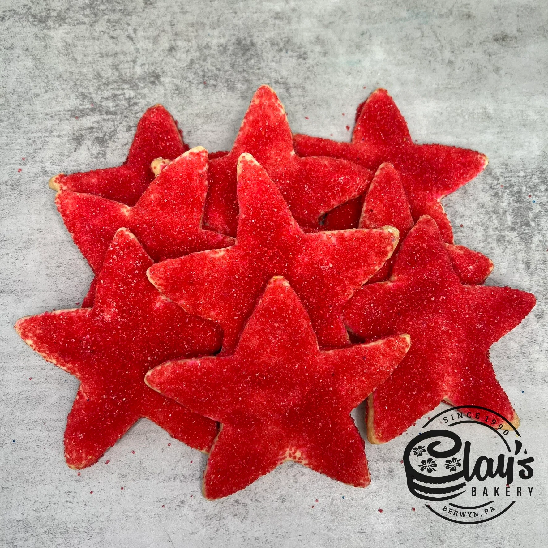 Star Sugar Cookies (5") - Image 4