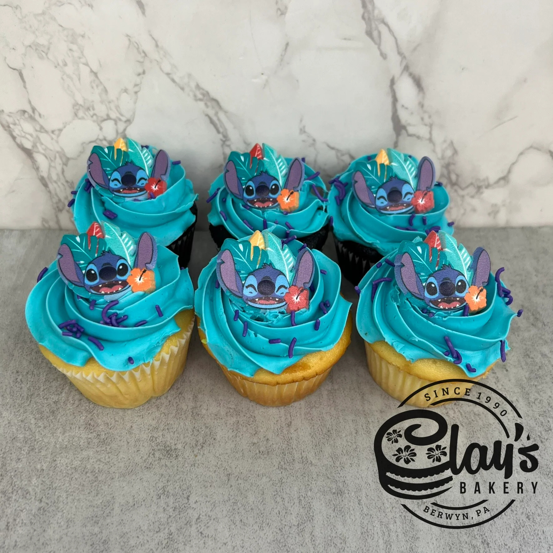 Stitch Ring Cupcakes