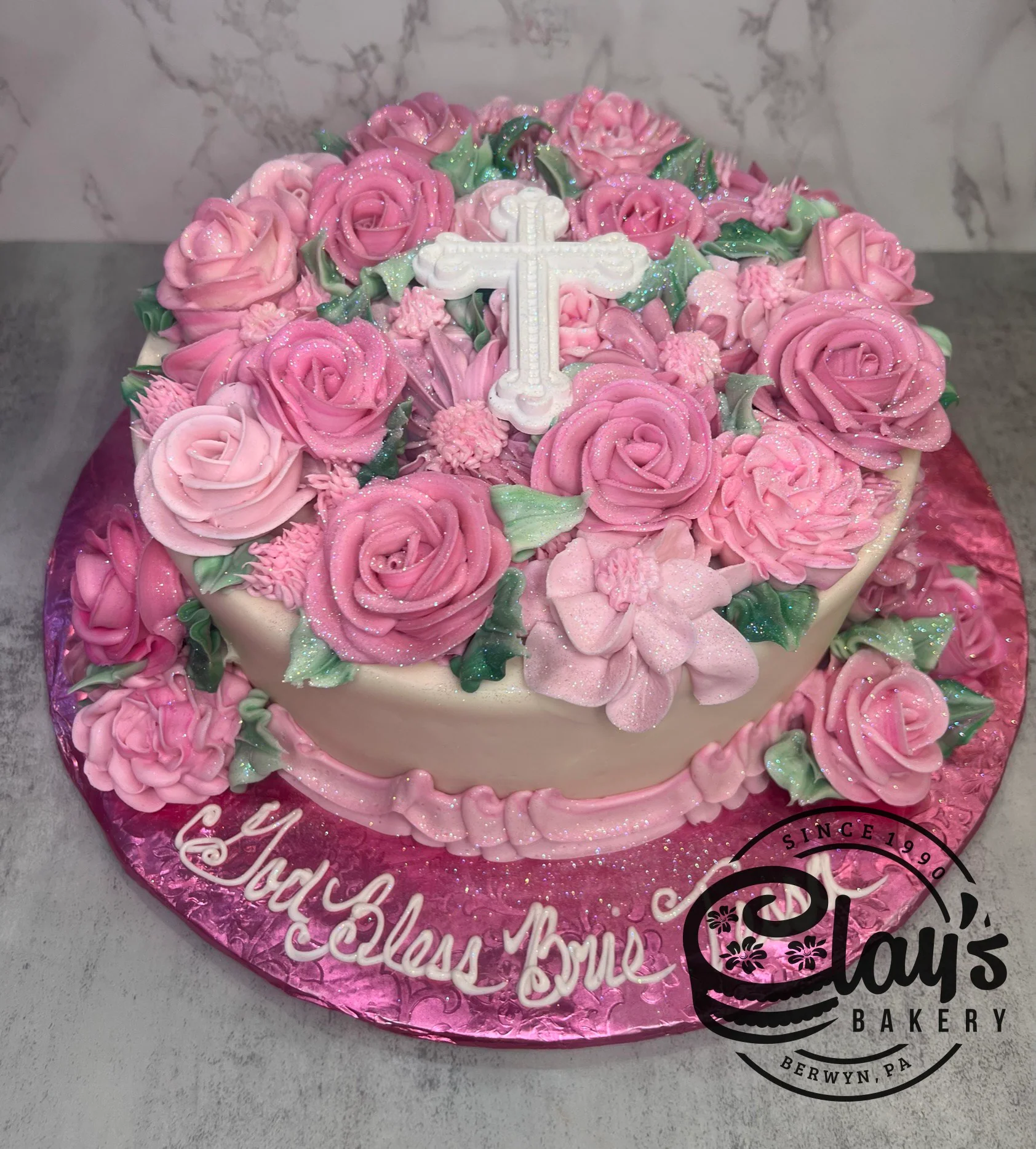 Stunning Shades of Flowers Covering (Cross Optional)
