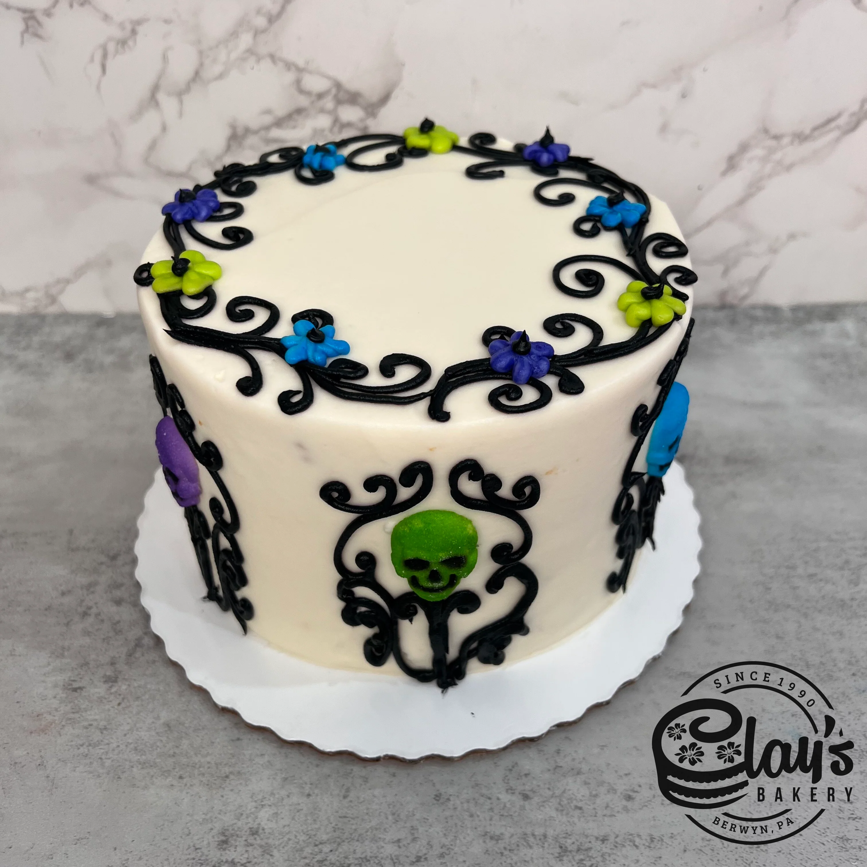 Sugar Skulls with Black