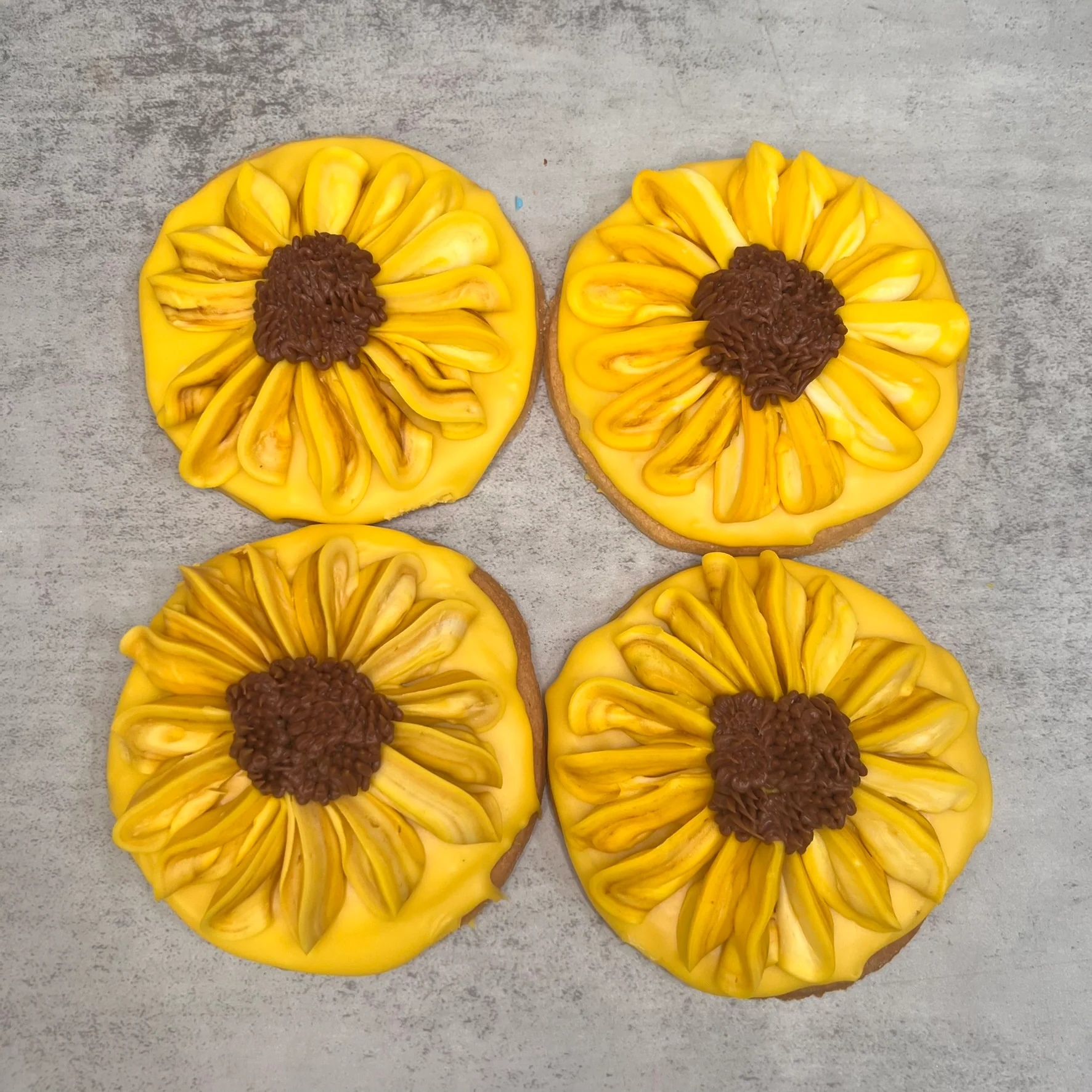 Sunflower Cookies (Buttercream) - Image 2