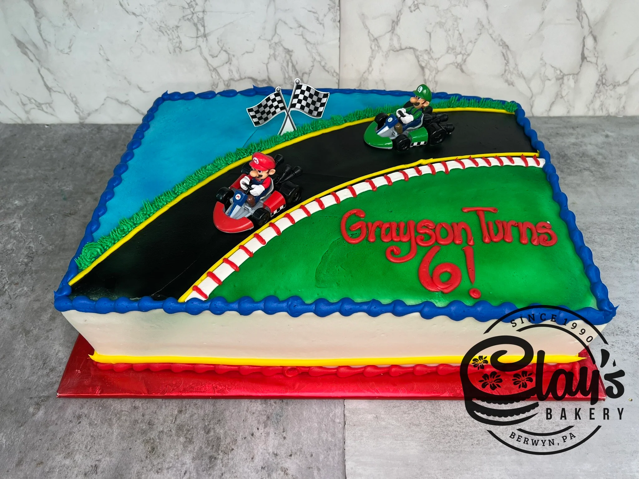 Super Mario Kart Figure Cake - Image 3