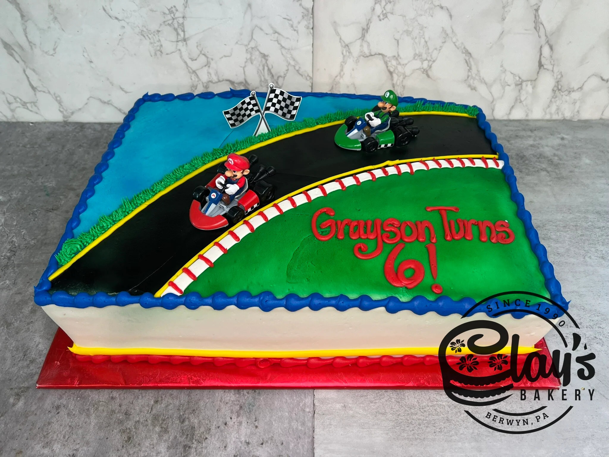 Super Mario Kart Figure Cake - Image 4