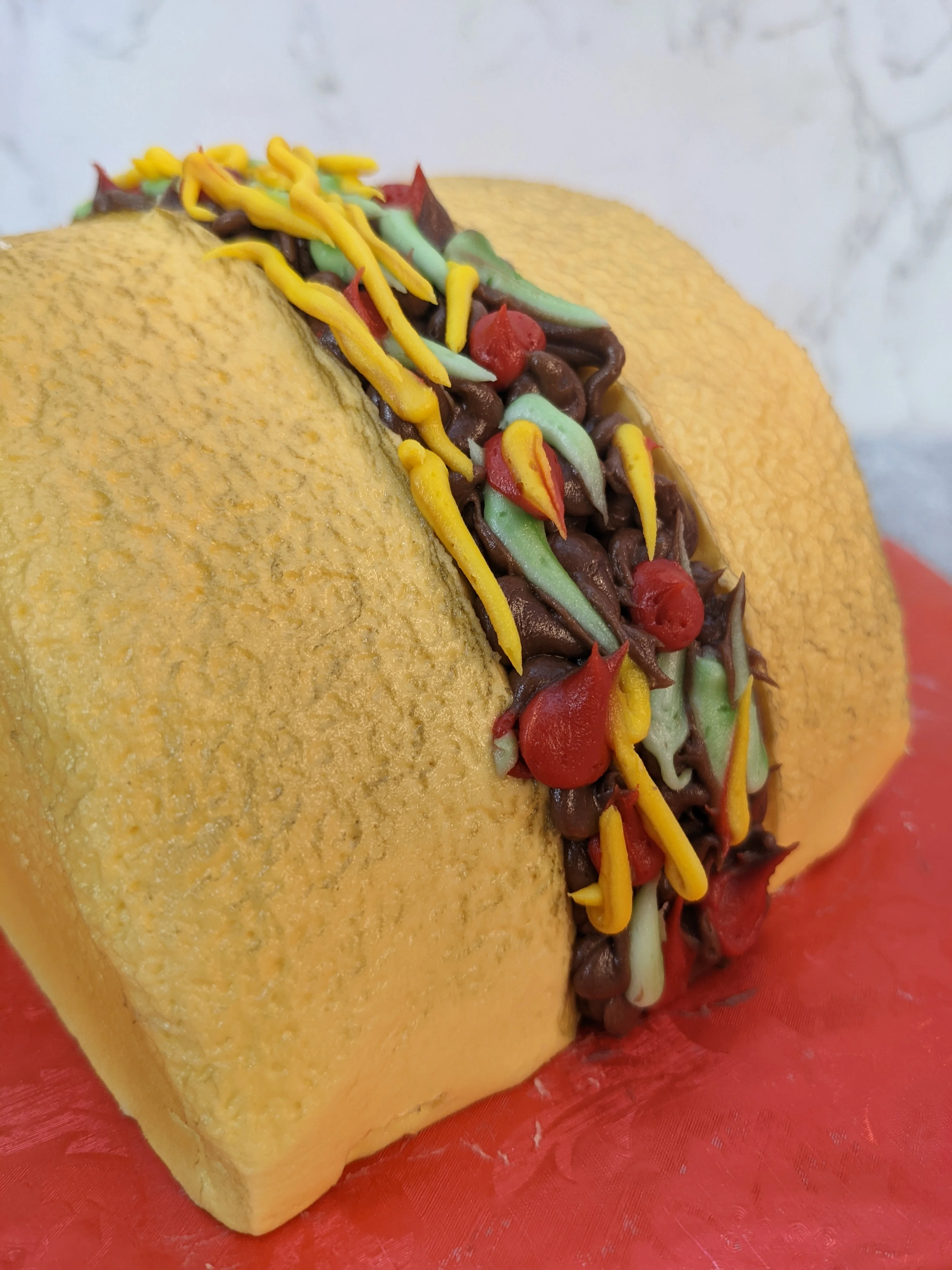 Taco Shaped Cake - Image 3