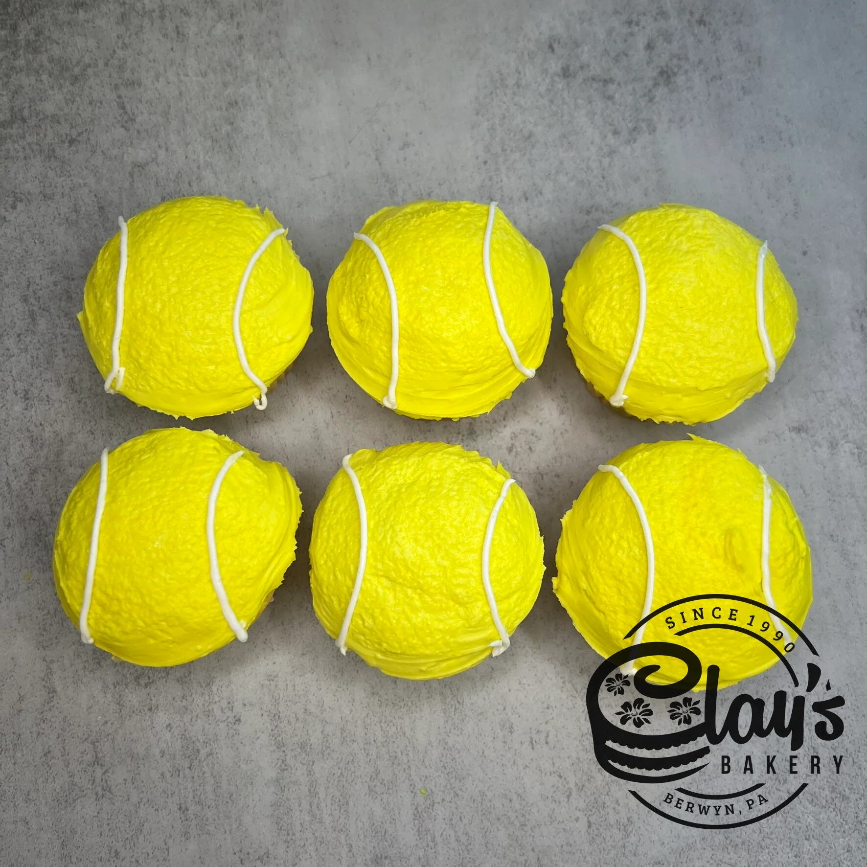 Tennis Ball Cupcakes