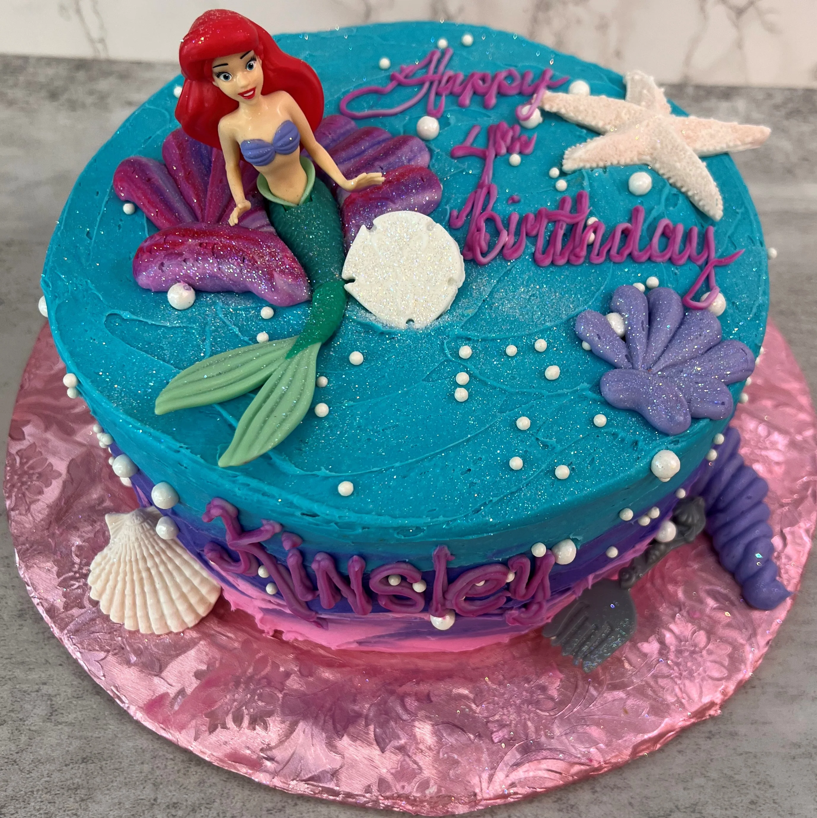 The Little Mermaid with Seashells - Image 3