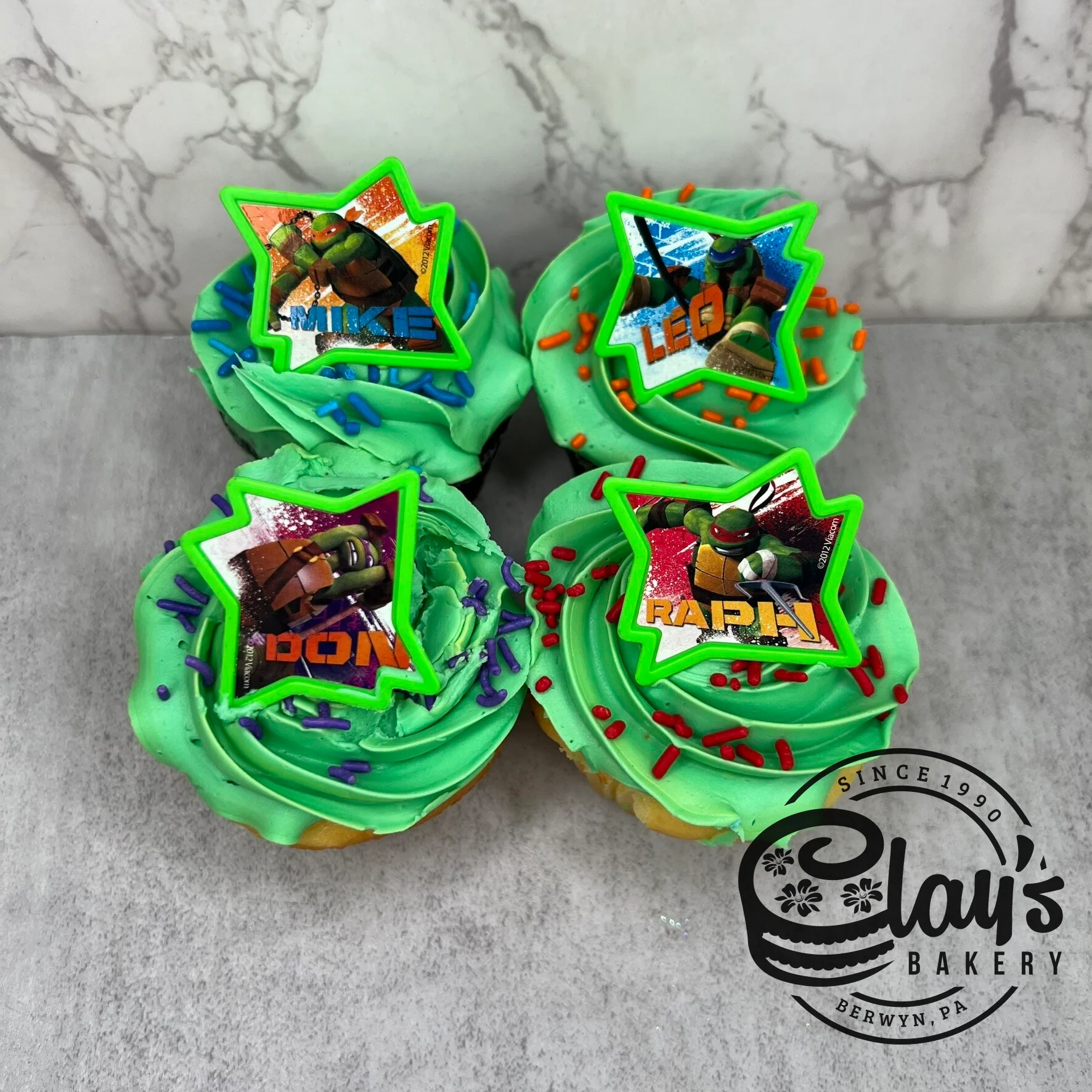 TMNT Ring Cupcakes - Image 3