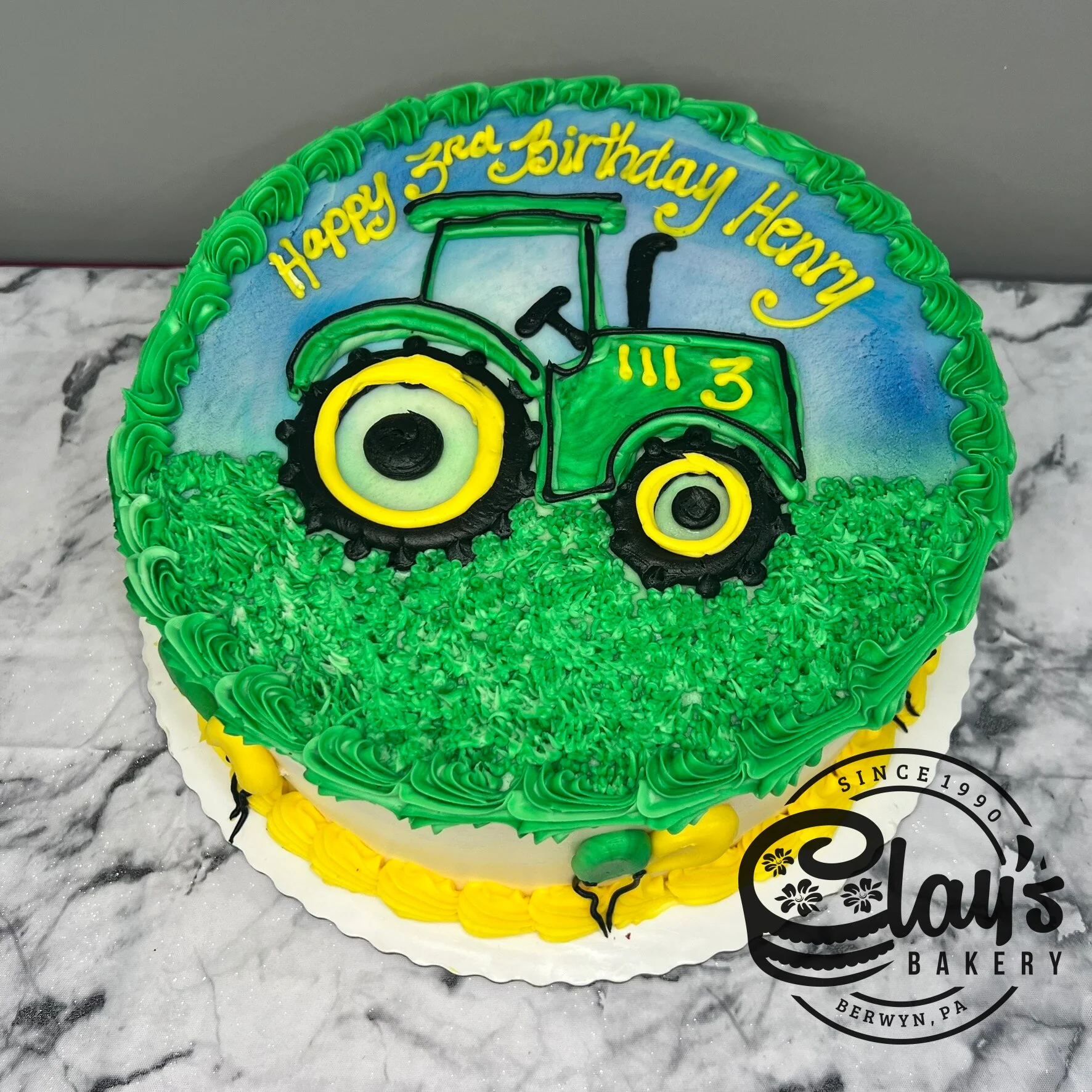 Tractor in Grass