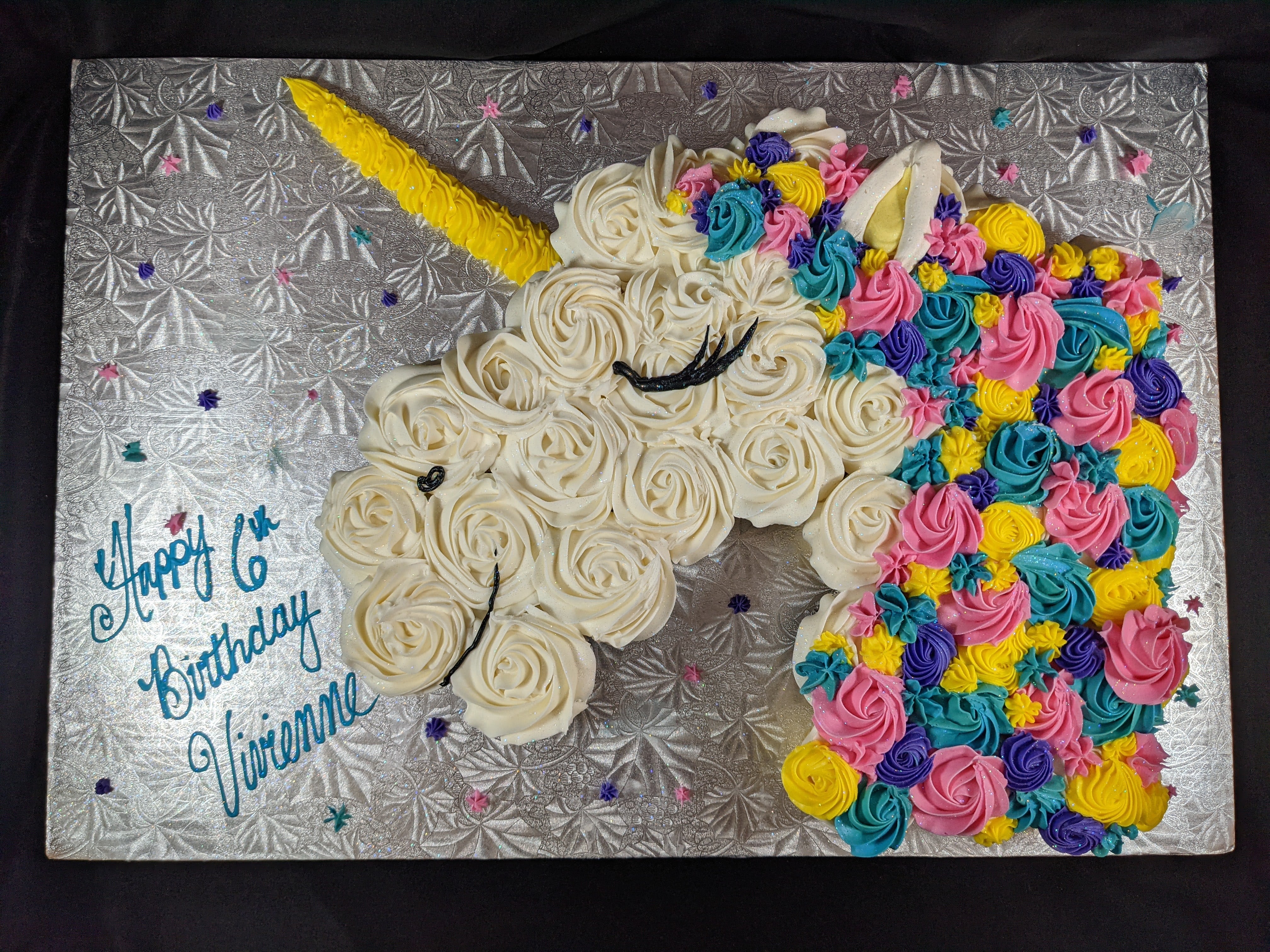Unicorn Cupcake Shape (40 Cupcakes)