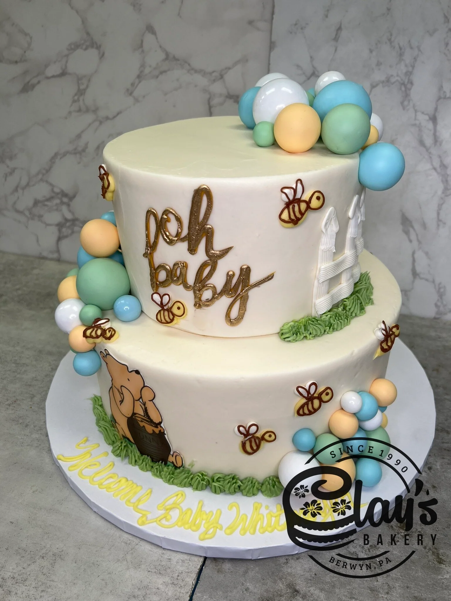 Winnie the Pooh - Two Tier Cake - Image 4