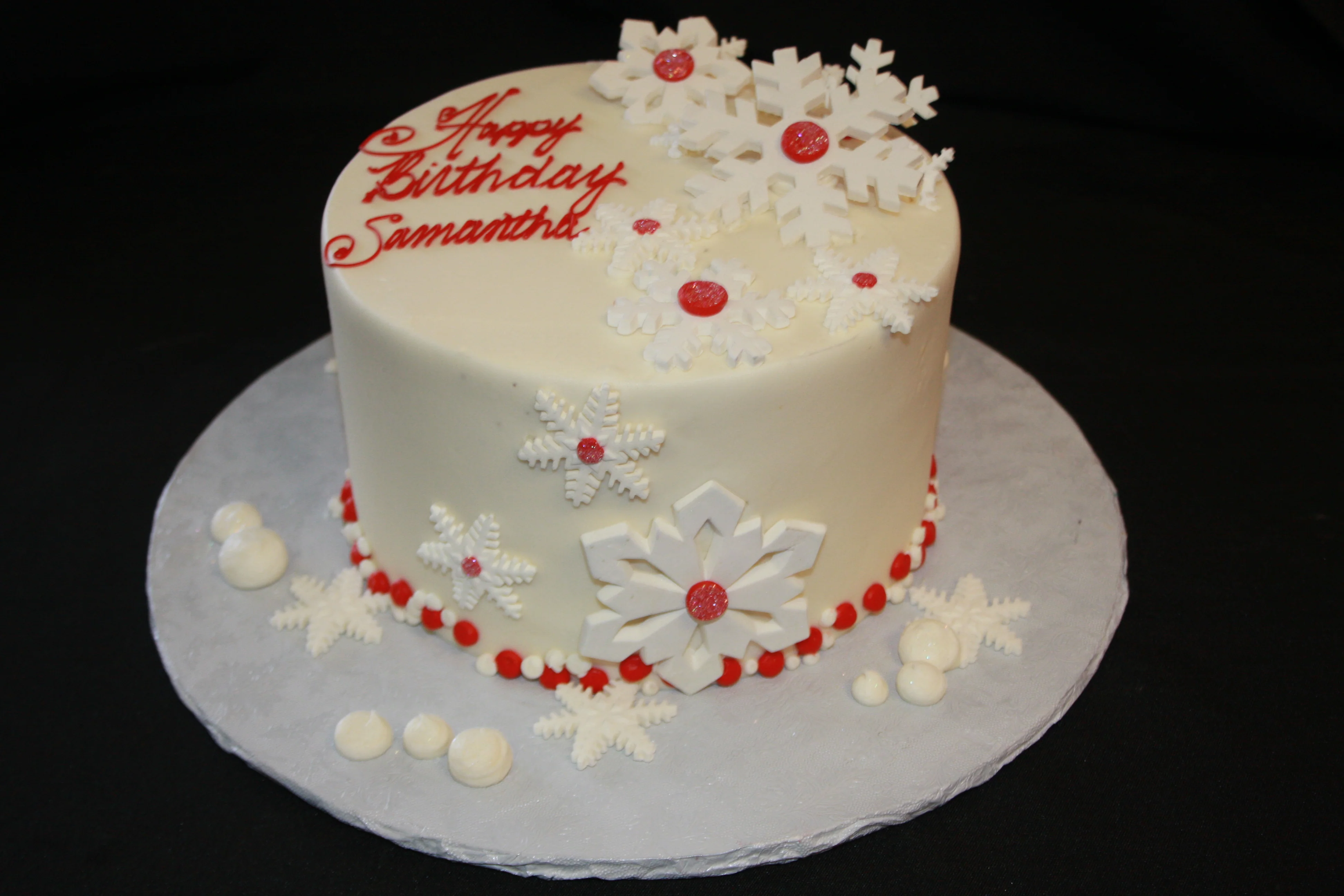 Wintery Snowflakes (Customizable)
