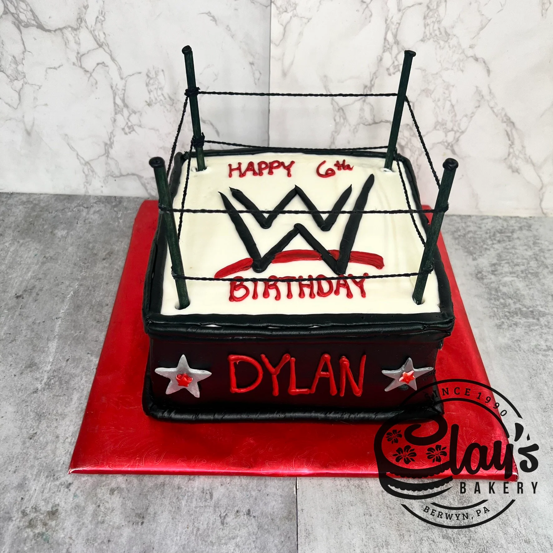 Wrestlemania Fan (Squared Cake) - Image 2